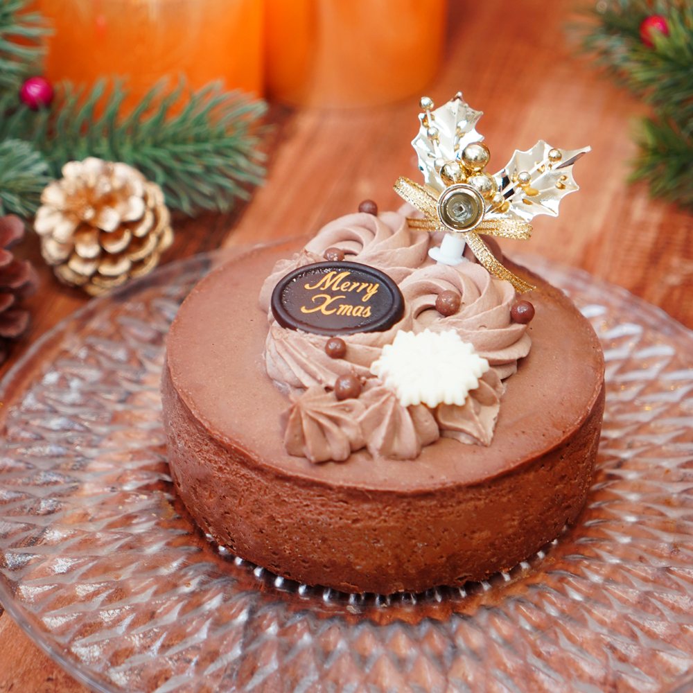Gâteau de Noël au Chocolat et Fromage