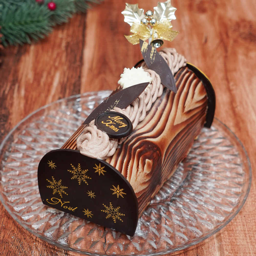 Bûche de Noël Café Caramel