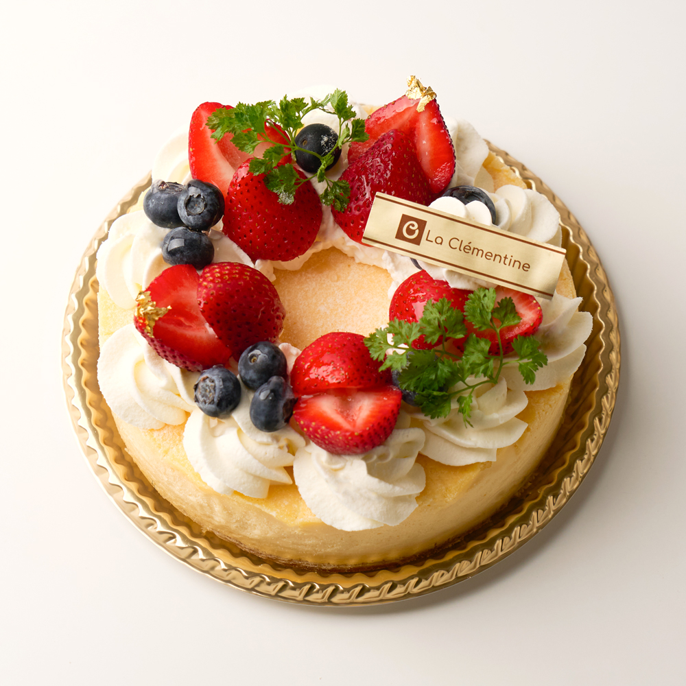 チーズケーキ デコレーション